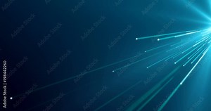 fly through futuristic tunnel with digital fiber optic Wormhole, concept of speed in modern digital technology .4k seamless loop