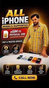 5 iPhone 17 Pro Devices Converted | eSIM to Physical SIM