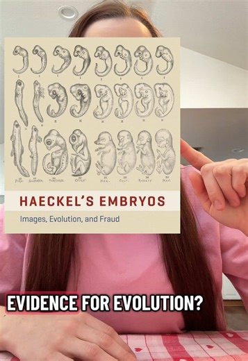 The Great Scientific Fraud of Ernest Haeckel 😳 #evolution #science #fraud #creatorsearchinsights #jesusisking