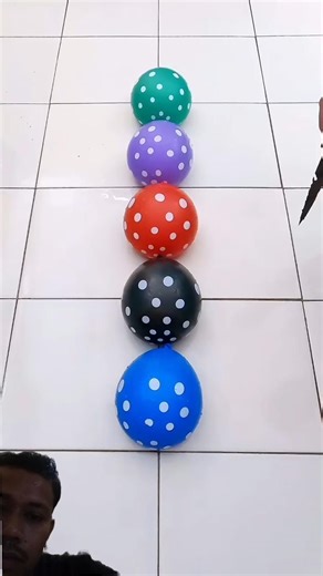 ASMR Popping Colorful Water Balloons | Relaxing & Satisfying