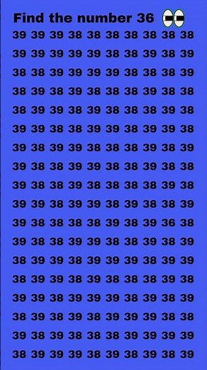 Find the number 36