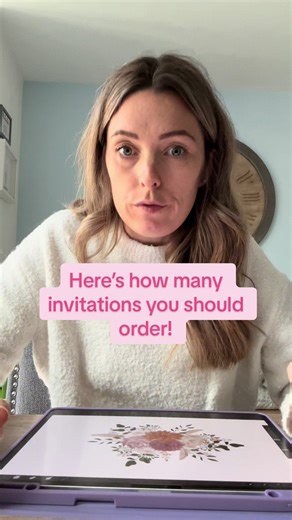 Don’t over order on your wedding stationery invitations! This is such a common mistake a lot of my couple have a “oh yeah” moment in our consultations. #weddingstationery#weddingstationerytoptips#cotswoldwedding#weddinginvitations#watercolourweddingstationery