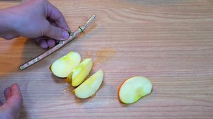 Handmade 1:6 Size Mini Japanese Katana Sword 6.75" Miniature Samurai Swords Knife,Sharp,Damascus Blade,Metal Sheathed,Collectiable