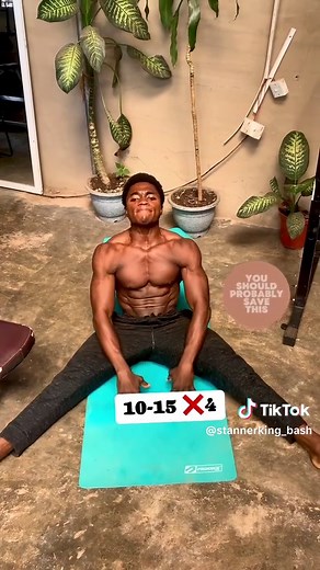 Try this ❗️❗️❗️ LEGENDARY ABS WORKOUT ROUTINE on a mat . You can do this anywhere. Check your diet ❗️❗️❗️ ⤵️⤵️⤵️ No Soda✔️ No Bread✔️ No Pasta✔️ No Sweets✔️ No Alcohol✔️ No Red Meat✔️ Do this daily 🫱🏾‍🫲🏿💯🫡 Glass of freshly squeezed Orange Juice 6 Bottles of Water Steamed Fish or Chicken Fruits & Veggies Save for later 🫱🏾‍🫲🏿 Share to support me . Follow for more contents like this 🫡 Comment your thoughts 💭 🙏🏿 Thank y’all for watching and for the support as we build the healthiest co