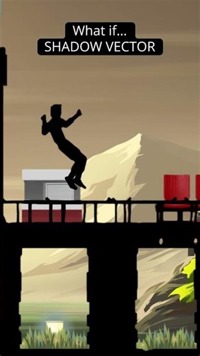 Vector & Shadow Fight 2 #vector #vectorgame #parkour #run #trick #jump #sf2 #shadowfight2