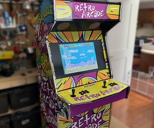 2-Player Stand-Up Retro Arcade