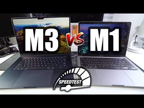 MacBook Air M3 vs MacBook Pro M1 - Speed Test Review