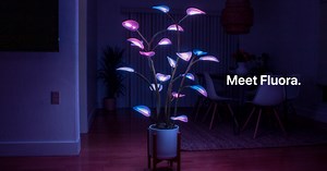 Fluora - The Magical LED Houseplant by color light - Indiegogo