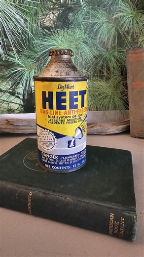 Vintage 1960s HEET Gas Line Anti Freeze Can: Automotive Collectible - Etsy Canada