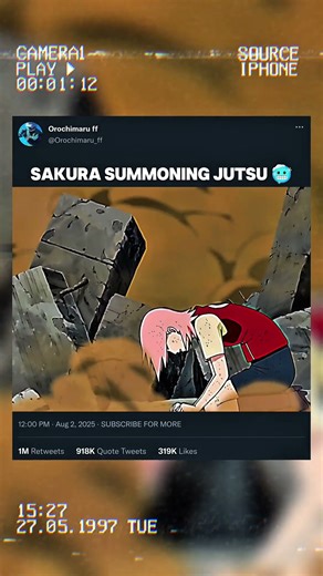 Sakura summoning jutsu 🥶 #shorts #naruto #narutoshippuden