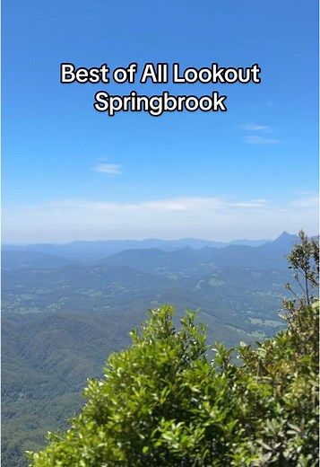 Spectacular Views at Best of All Lookout, Springbrook