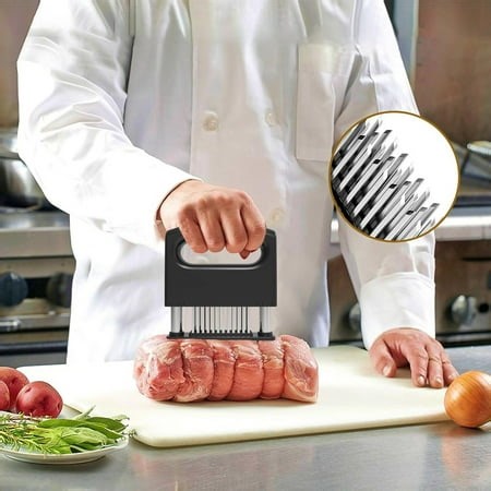 Czzoypi Stainless Steel Meat Tenderizer – Steak Tenderizer & Tendon Cutter,Meat for Tender and Delicious Results, Ideal for Perfect Steak & Meat Preparation - Walmart.ca