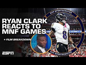 'Lamar Jackson is playing the BEST he ever has!' 🗣️ Ryan Clark's REACTION to BOTH MNF games 👀