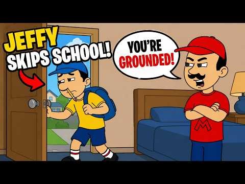 GoAnimate: Jeffy Skips School and Gets Grounded!