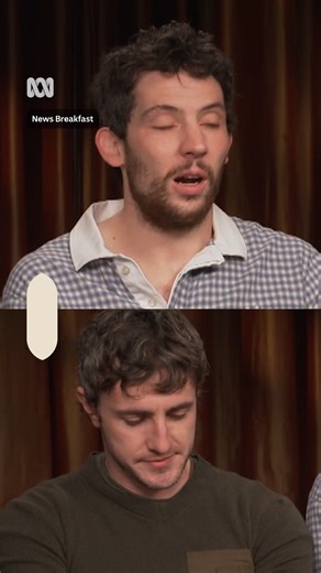 Paul Mescal and Josh O'Connor star in a new period romance film the History of Sound and talk about how their on-screen romance came to them naturally through their 'shared admiration' for each other. O'Connor tells ABC News Breakfast's resident film critic Zak Hepburn that he reached out to Mescal after watching hit tv show Normal People. #ABCNewsBreakfast #NormalPeople #Challengers | News Breakfast
