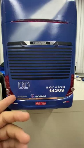 Miniatura de ônibus Cometa DD #busmodelismo #miniatura #miniature #cometa