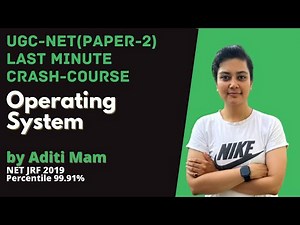 Operating System Imp. Topics | Computer Science & Application | NTA UGC NET by Aditi Mam