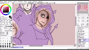 Chara/Pinkamena Fusion (MLP Undertale speedpaint)