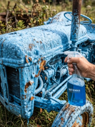 How to Clean a Rusted Tractor Quickly and Safely