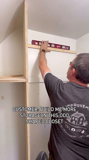 1.6K views | A new built-in for this 1940s cape cod, some beautiful white paint and you have yourself an easy DIY project that you can complete in a weekend. #diy #closetgoals #homeimprovement | Home Improvement Mike | Facebook