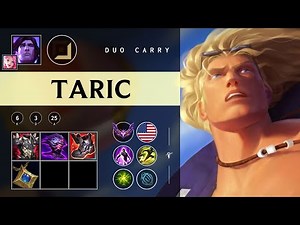 Taric Carry vs Ezreal - NA Master Patch 25.22