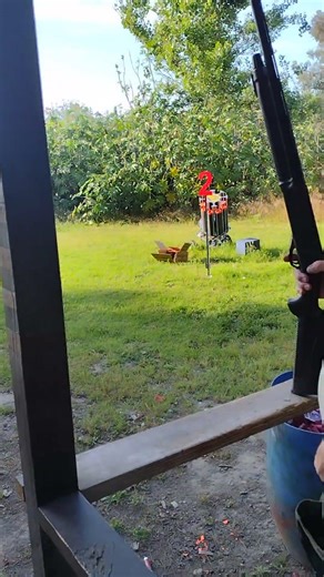 when you use half a box of shells and finally hit 🎯