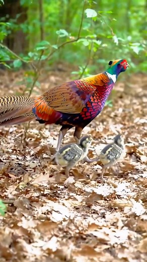 So beautiful pheasant family | Raw Nature