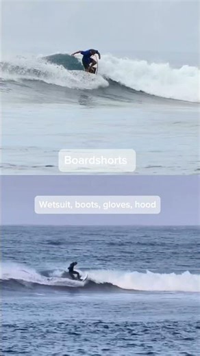 Which did it better? Surfing with a wetsuit or in board shorts? ‪@norrona‬