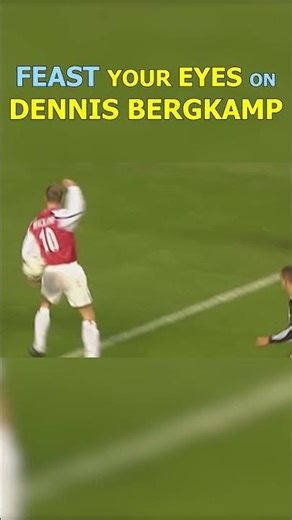 Feast Your Eyes On Dennis Bergkamp