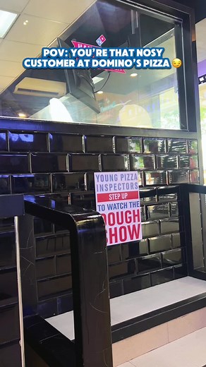 Ever wondered what goes on in the kitchen? 👀 Make every visit to the nearest Domino’s Pizza count! 🤭🍕