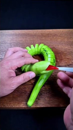 Craftsmen on Douyin Fruit and vegetable styling, plating tutorials, plating techniques