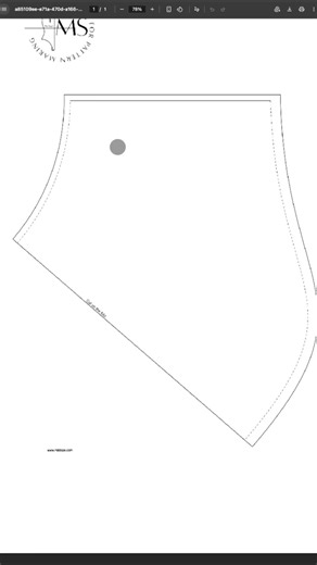 Draft an A-Line skirt pattern in 15 seconds!