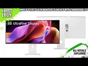 LG UltraFine 40WT95UF 40-inch Monitor with Thunderbolt 5 Launched - Explained All Spec, Features
