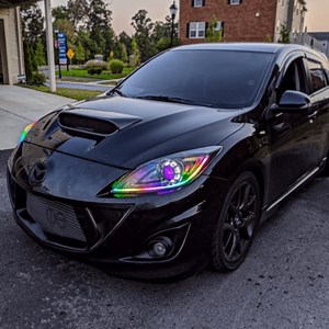 Universal Side Emitting Flexible DRL Diffused Strips | Multicolor