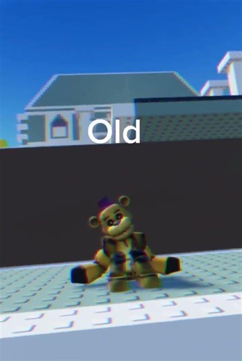 Old vs new Freddy#fnaf #roblox