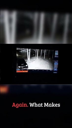 Terrifying Skinwalker Caught on Security Camera...