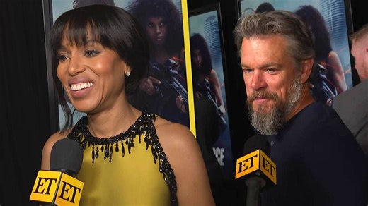 47K views · 411 reactions | Kerry Washington reacts to Matt Damon's surprise appearance at the special screening for 'Shadow Force,' saying they've become good friends. | Entertainment Tonight | Facebook