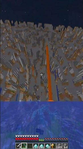 I found the FARLANDS in Minecraft