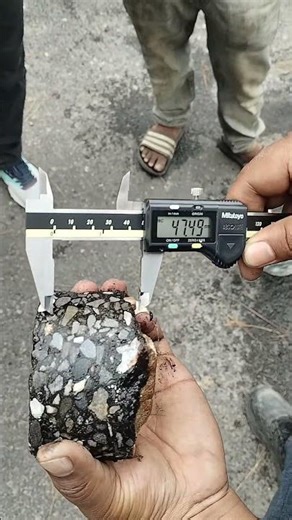 #construction work Ashpalt Concrete core cutting;; site visit creator Engineering life