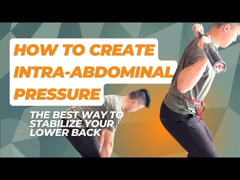 How to Create Intra Abdominal Pressure - The Best Technique for Low Back Stability