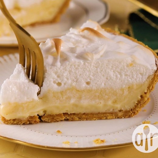 60K views · 554 reactions | "My son's new favorite pie. Easy to make. Creamy and great lemon flavor." Magic Lemon Pie: https://trib.al/xvEhjiX | Allrecipes | Facebook