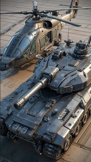 Futuristic TankCopter ⚡🔥 The Ultimate AI War Machine