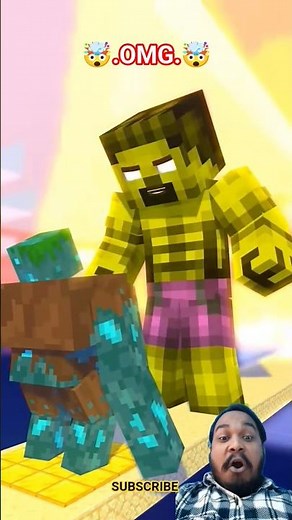Can Steve Defeat Mutant Drowned? - Funny Animation #minecraft #animation #shorts