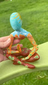 Sedona Yoga Statue – Hand-painted 3D Printed Figurine | Meditation Decor, Yogi Gift, Spiritual Sculpture - Etsy