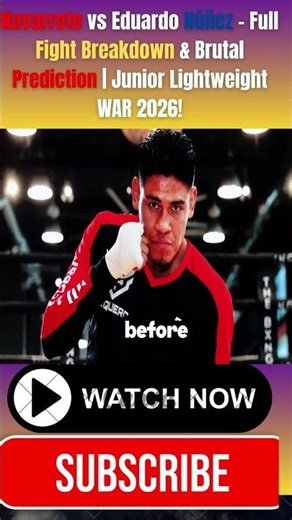 Navarrete vs Eduardo Núñez Legacy on the Line at 130! 2