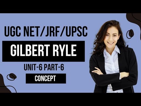 GILBERT RYLE: SYSTEMATICALLY MISLEADING EXPRESSIONS, CATEGORY MISTAKE, CRITIQUE OF CARTESIAN DUALISM