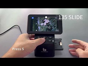 BeoneGlobal Clear Scan S5 Film & Slide Scanner | Convert 135, 126, 110 & 8mm to Digital