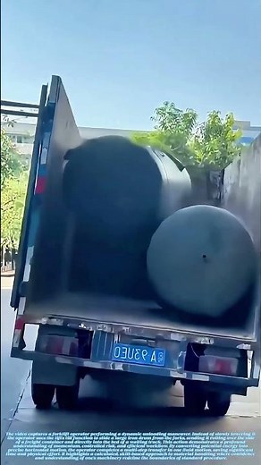 Unloading Innovation: The Physics of Tilt-and-Drop Loading