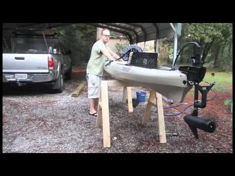 Wilderness System Tarpon 140 with trolling motor
