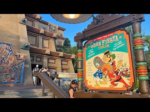 Riding the Gran Fiesta Tour at EPCOT | Full Ride Experience in Mexico Pavilion | The 3 Caballeros